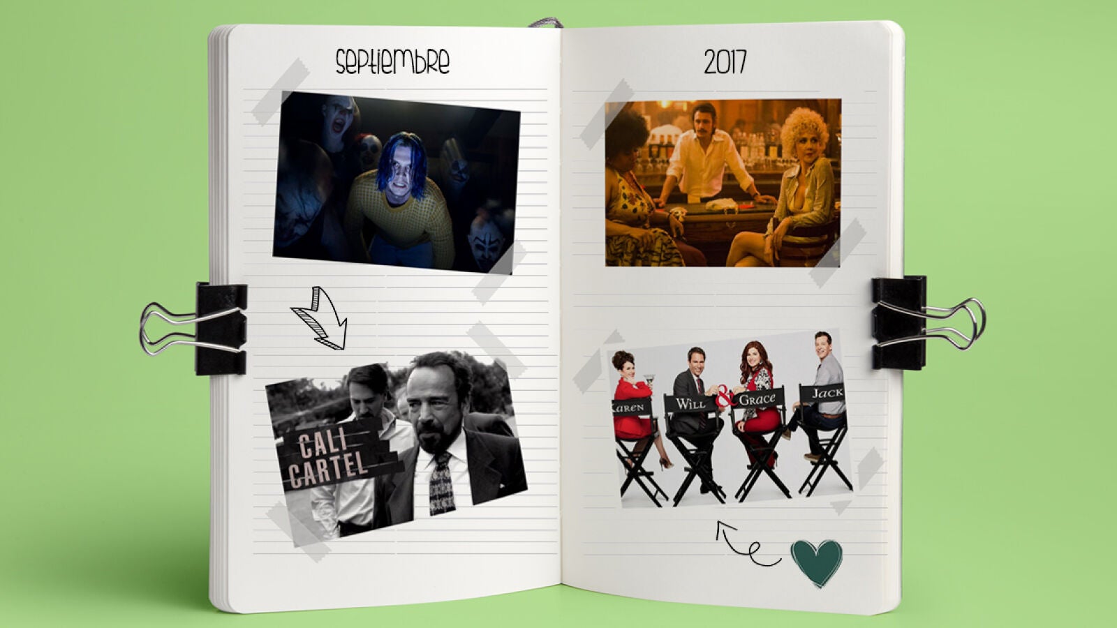 Las series vuelven al cole en septiembre