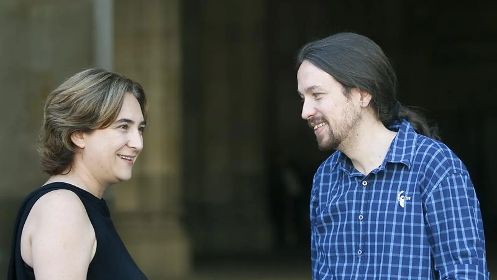 Ada Colau y Pablo Iglesias Ada Colau y Pablo Iglesias