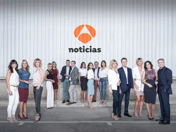 Los presentadores de Antena 3 Noticias Los presentadores de Antena 3 Noticias