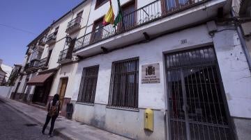 Vista de la fachada de los juzgados de Archidona (Málaga)