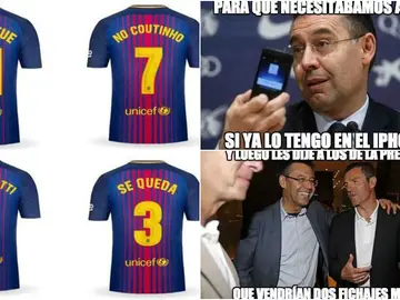 Memes por la gestión de Bartomeu Memes por la gestión de Bartomeu