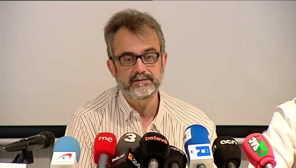 Juan Carlos Giménez, portavoz Comité de Huelga de Eulen