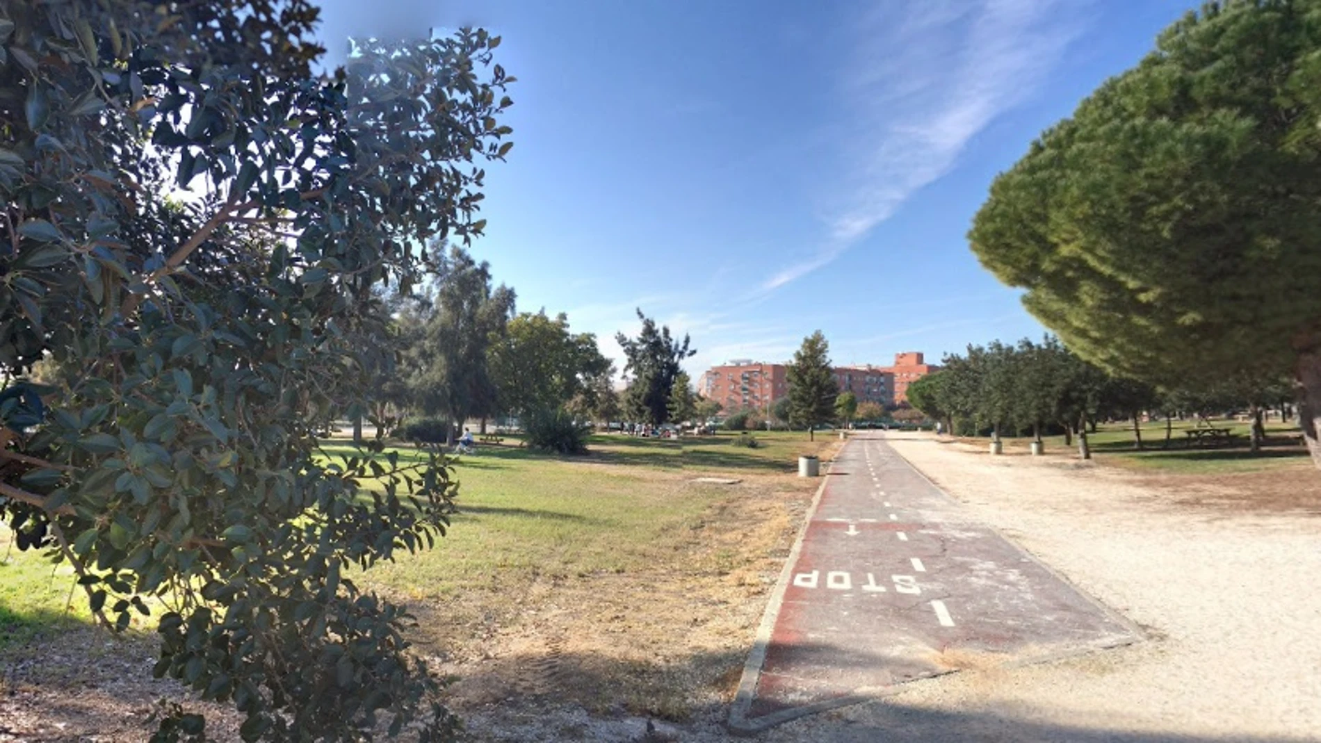 Parque sevillano donde ocurrió la presunta violación Parque sevillano donde ocurrió la presunta violación