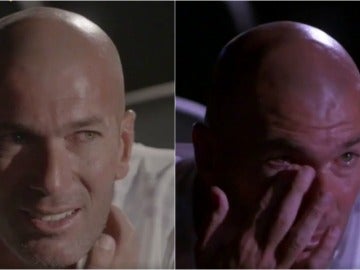 Zidane, emocionado al ver un vídeo de su padre Zidane, emocionado al ver un vídeo de su padre
