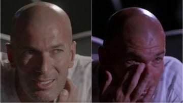 Zidane, emocionado al ver un vídeo de su padre