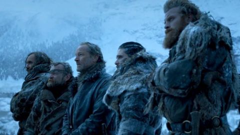 'El Perro', Beric, Jorah, Jon y Tormund en 'Juego de Tronos'