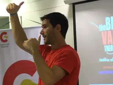 El físico y youtuber español Javier Santaolalla El físico y youtuber español Javier Santaolalla