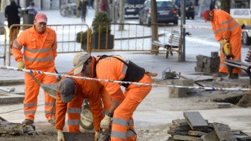 Un grupo de trabajadores