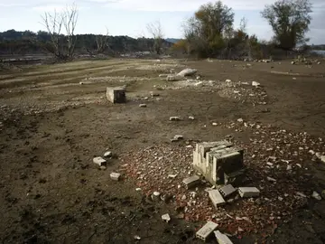 Aspecto que presenta el embalse de Cecebre, en la localidad coruñesa de Cambre Aspecto que presenta el embalse de Cecebre, en la localidad coruñesa de Cambre