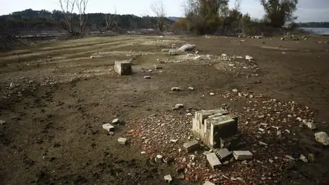 Aspecto que presenta el embalse de Cecebre, en la localidad coruñesa de Cambre Aspecto que presenta el embalse de Cecebre, en la localidad coruñesa de Cambre