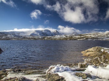 Pantano de Viriato, en la Sierra de Estrela