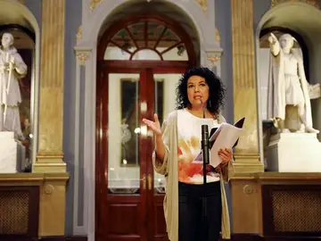 La portavoz adjunta de Podemos en el Senado, Maribel Mora La portavoz adjunta de Podemos en el Senado, Maribel Mora
