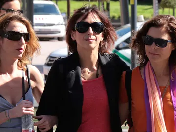 Juana Rivas a su llegada a los juzgados Juana Rivas a su llegada a los juzgados