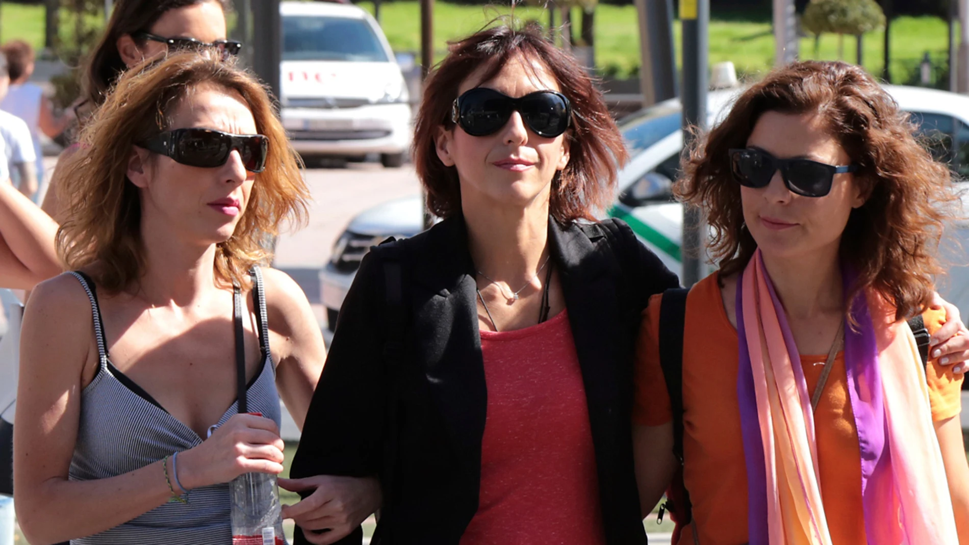 Juana Rivas a su llegada a los juzgados Juana Rivas a su llegada a los juzgados