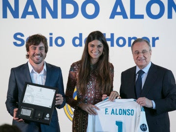 Fernando Alonso y Linda Morselli Fernando Alonso y Linda Morselli