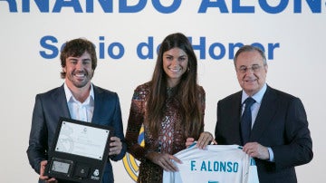 Fernando Alonso y Linda Morselli