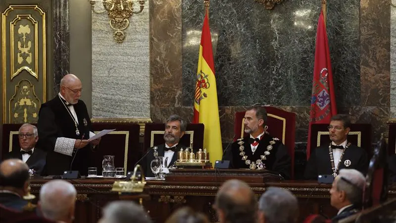 José Manuel Maza pronuncia su discurso en la apertura del año judicial José Manuel Maza pronuncia su discurso en la apertura del año judicial