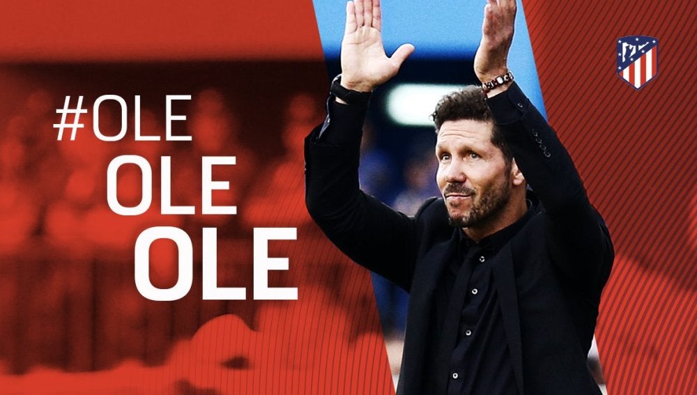 Simeone renueva con el Atlético