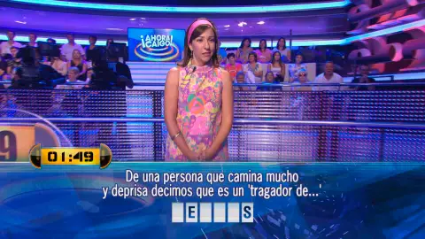 La concursante no sabe la respuesta AHORA CAIGO 11 SEPTIEMBRE