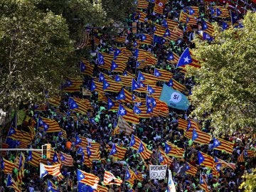 Manifestación de la Diada catalana 2017