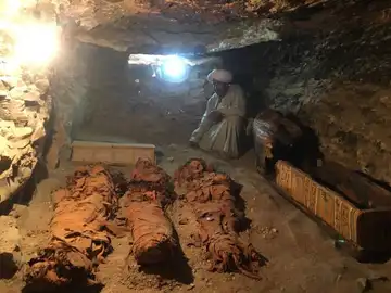 Se descubre en Egipto la valiosa tumba del 'orfebre del dios Amón' Se descubre en Egipto la valiosa tumba del 'orfebre del dios Amón'
