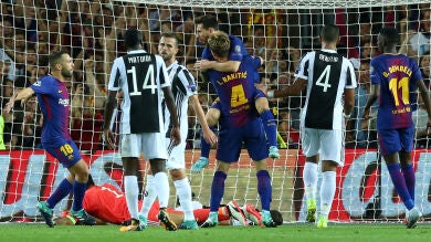 Messi lidera la goleada del Barça a la Juventus en el Camp Nou
