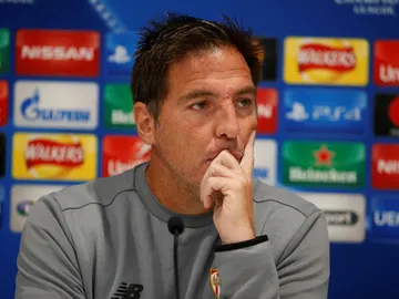 Berizzo en rueda de prensa Berizzo en rueda de prensa