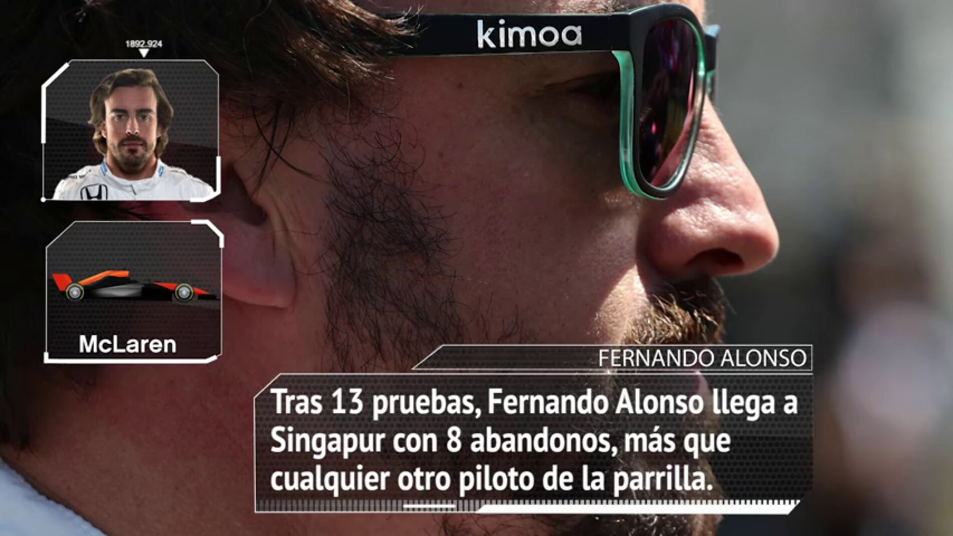 Las estad&iacute;sticas del GP de Singapur 2017 de F&oacute;rmula 1 en Marina Bay
