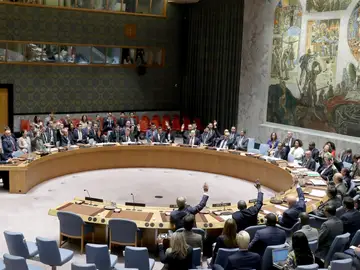El Consejo de Seguridad de las Naciones Unidas vota El Consejo de Seguridad de las Naciones Unidas vota