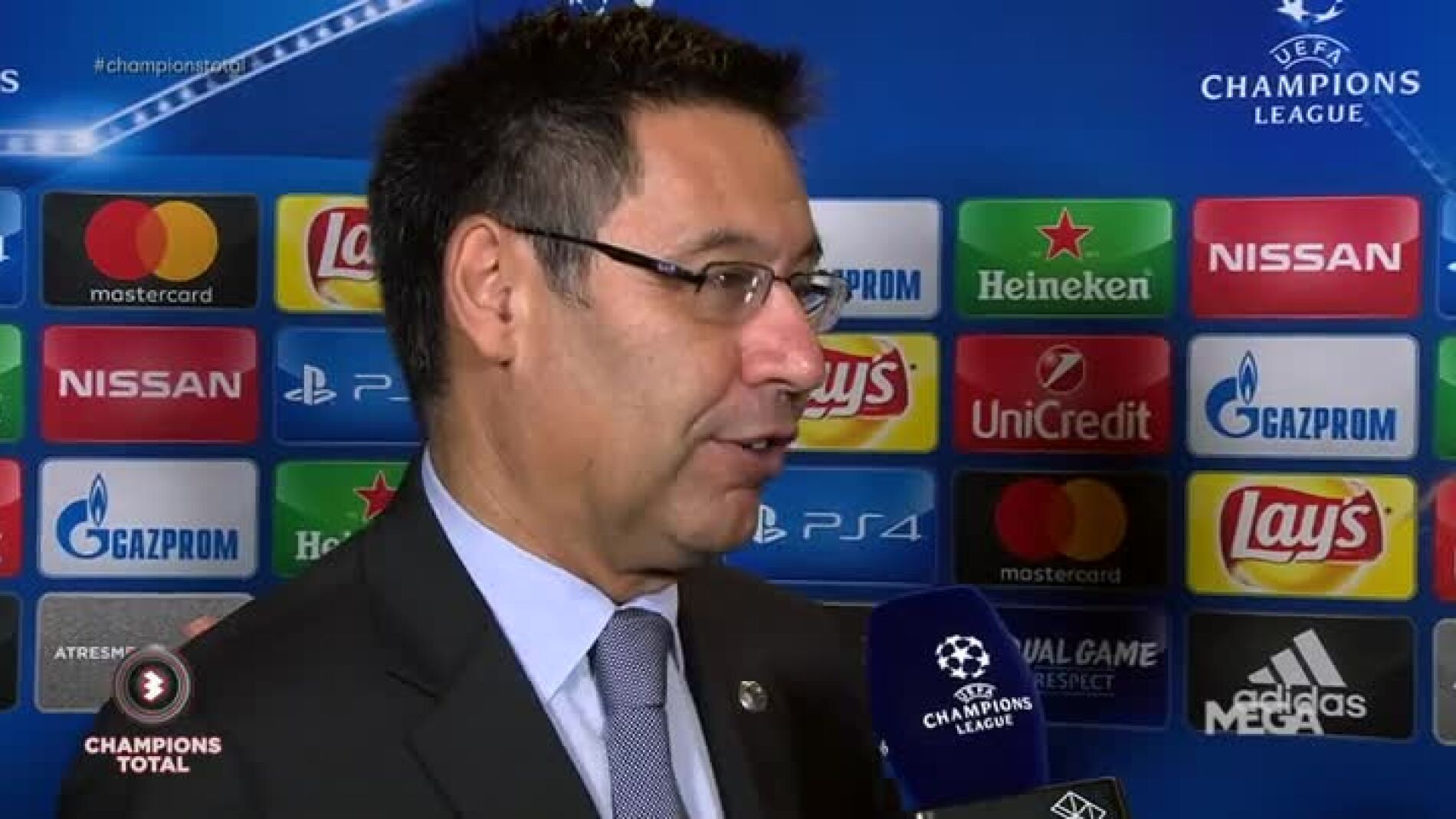 Josep Mar&iacute;a Bartomeu, en Champions Total
