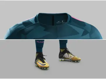 La tercera equipación del Atlético en la 17/18 La tercera equipación del Atlético en la 17/18