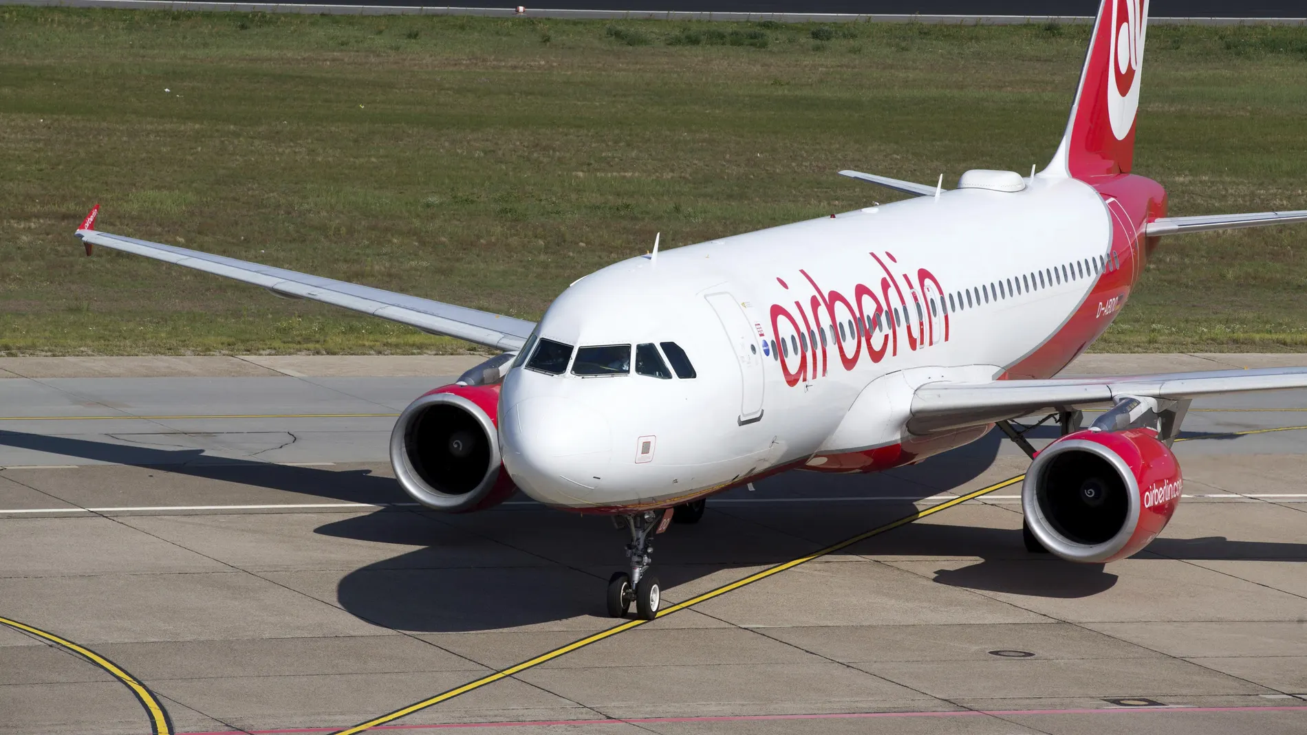 Un avión de la compañía 'Air Berlin' Un avión de la compañía 'Air Berlin'