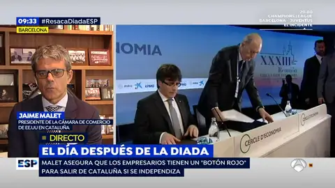 Jame Malet, presidente de la Cámara de Comercio de EEUU en Cataluña Jame Malet, presidente de la Cámara de Comercio de EEUU en Cataluña