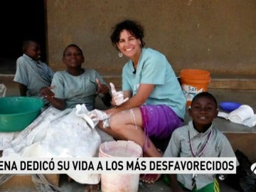 Lorena Enebral, fisioterapeuta de 38 años