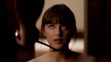 Anastasia en 'Cincuenta sombras liberadas'