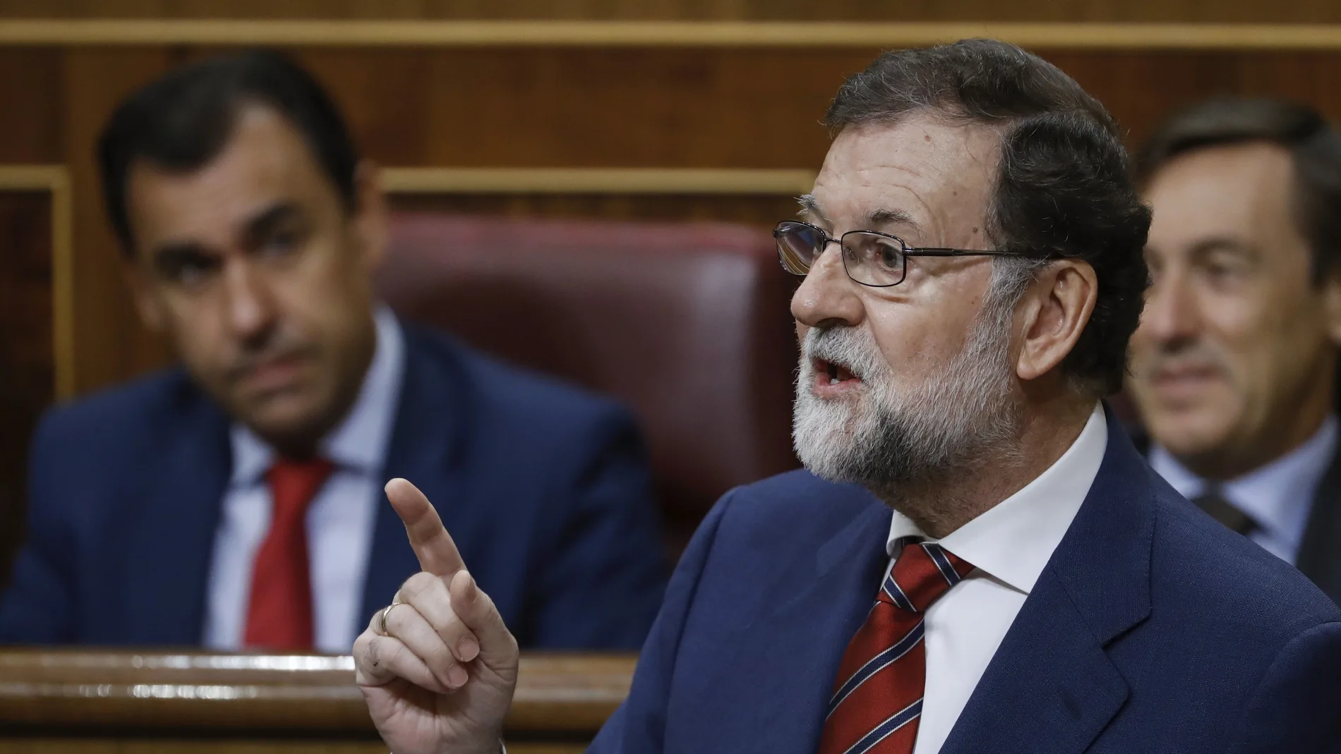 El presidente del Gobierno, Mariano Rajoy, en el Congreso El presidente del Gobierno, Mariano Rajoy, en el Congreso
