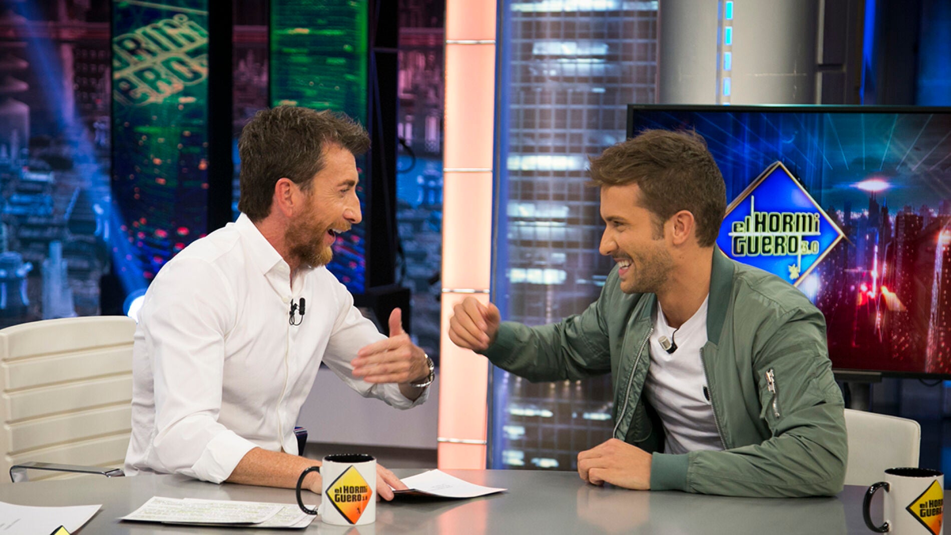 Pablo Albor&aacute;n propone a Pablo Motos un trepidante reto en 'El Hormiguero 3.0'
