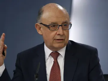 El ministro de Hacienda, Cristóbal Montoro El ministro de Hacienda, Cristóbal Montoro