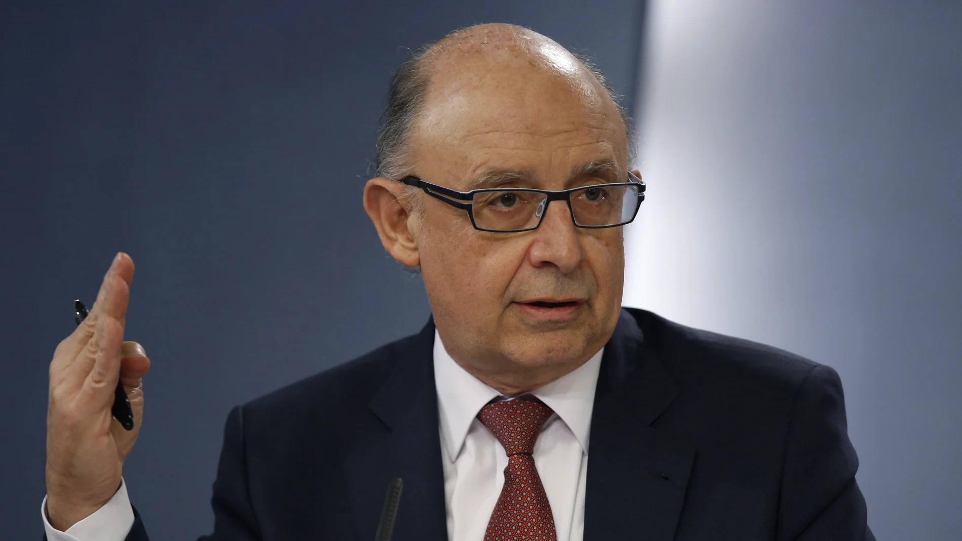 El ministro de Hacienda, Cristóbal Montoro El ministro de Hacienda, Cristóbal Montoro