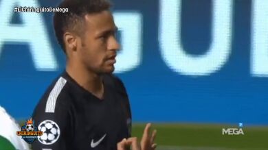 El feo gesto de Neymar con un juvenil del Celtic que ha indignado a la afición de Escocia
