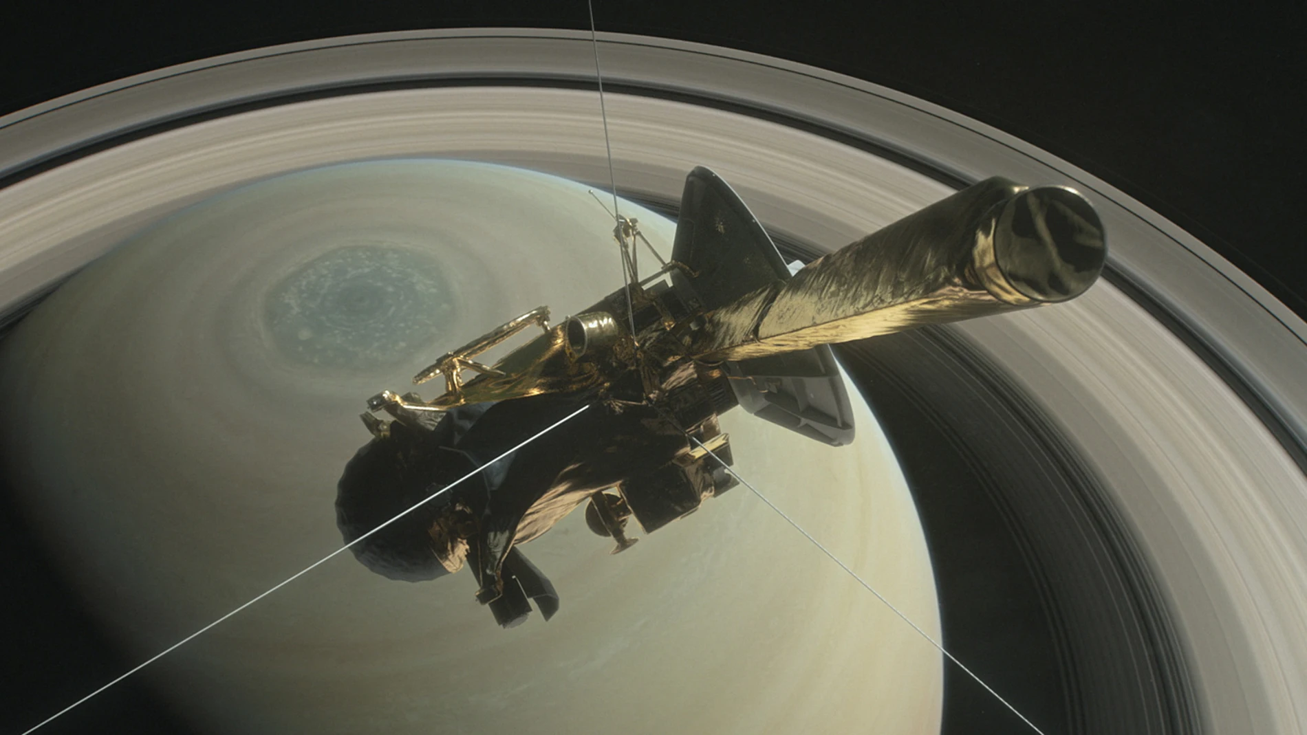 La misión Cassini se prepara para su gran final, que tendrá lugar este viernes La misión Cassini se prepara para su gran final, que tendrá lugar este viernes