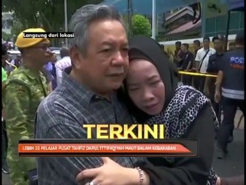 Al menos 24 muertos y cuatro heridos en el incendio de una escuela musulmana en Malasia