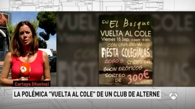 El club de Alterne de Huelva retira la campaña publicitaria que incitaba a la pedofilia por requerimiento municipal