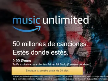 Amazon competirá con Spotify Amazon competirá con Spotify