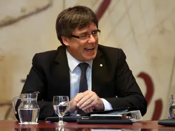 El presidente de la Generalitat, Carles Puigdemont El presidente de la Generalitat, Carles Puigdemont