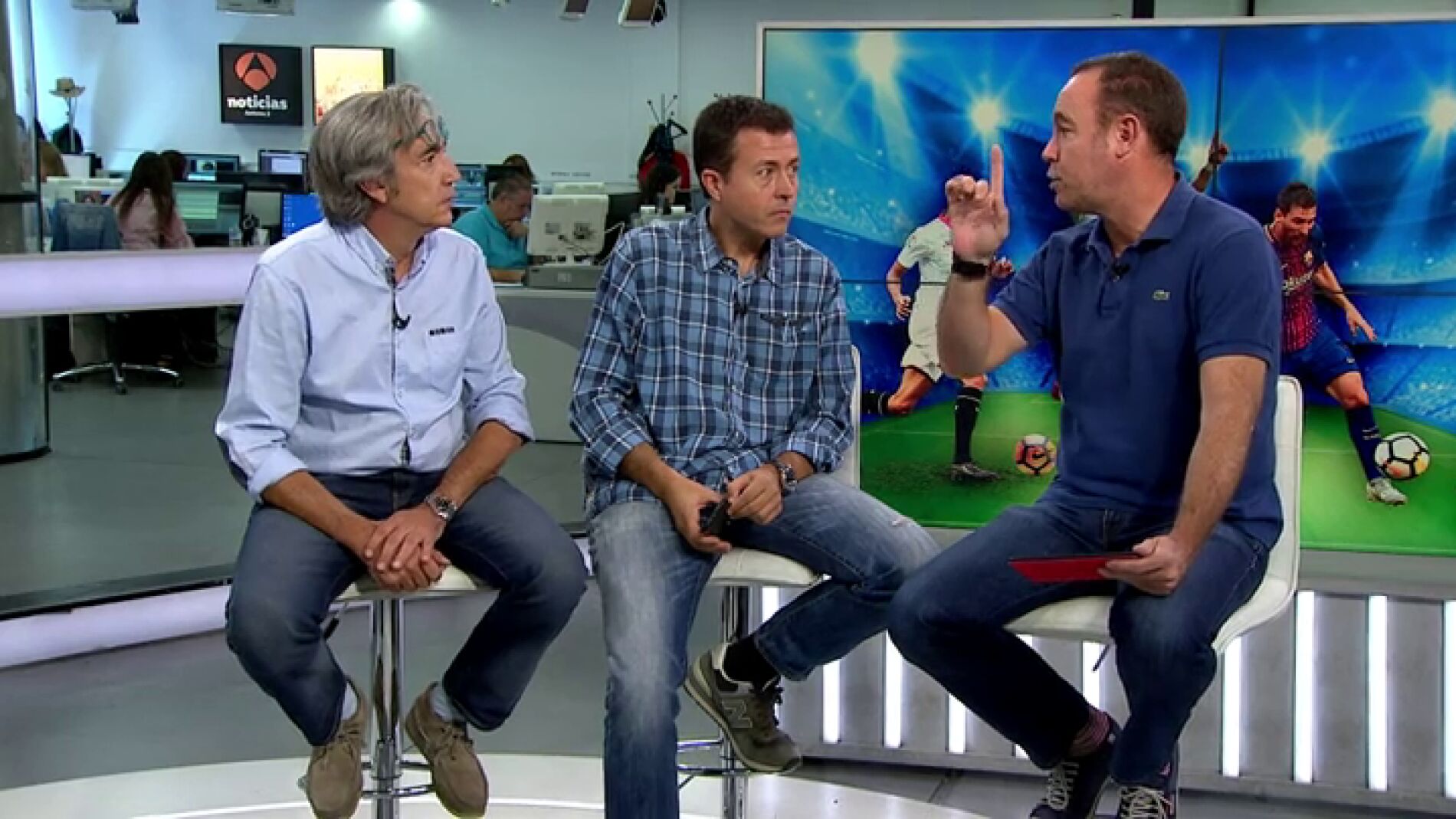 Manu S&aacute;nchez, Juan Antonio Paredero y Alberto de Pablo analizan la primera jornada de la Champions