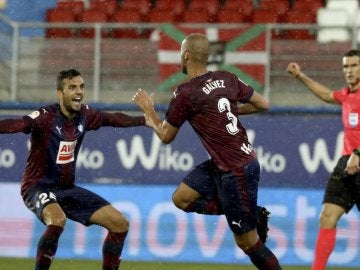 Gálvez celebra su gol ante el Leganés