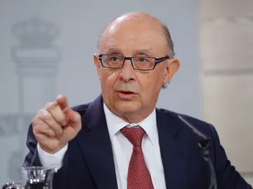 El ministro de Hacienda, Cristóbal Montoro El ministro de Hacienda, Cristóbal Montoro