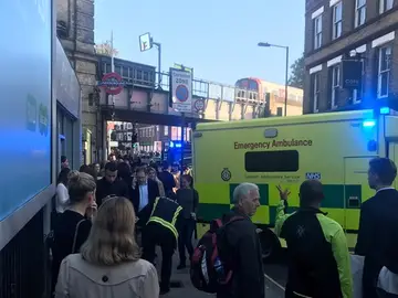 Explosión en el Metro de Londres Explosión en el Metro de Londres