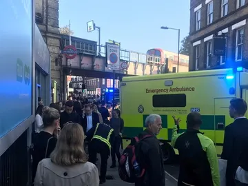 Explosión en el Metro de Londres Explosión en el Metro de Londres